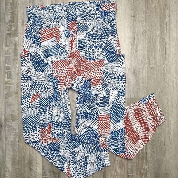 Anthropologie Hei
Hei Nouveau
Joggers Pants red white and blue size s - Picture 9 of 16